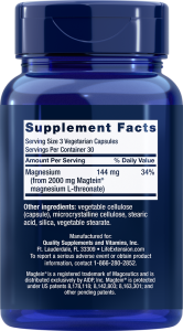 Life Extension Neuro-Mag Magnesium L-Treonate caps 90капс Life Extension Neuro-Mag Magnesium L-Treonate caps 90капс