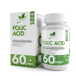 NaturalSupp Folic Acid 60 капс