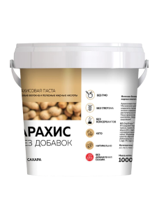 DopDrops Арахисовая Паста Без Добавок 1 000 гр