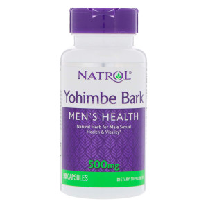 Natrol Yohimbe Bark 500 мг 90 капс