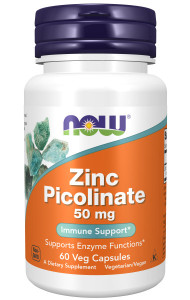 NOW Zinc Picolinate 50 мг 60 капс NOW Zinc Picolinate 50 мг 60 капс