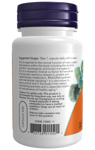 NOW Zinc Picolinate 50 мг 60 капс NOW Zinc Picolinate 50 мг 60 капс