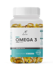 Just Fit Omega 3 High 75% 180 капс Just Fit Omega 3 High 75% 180 капс