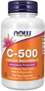 NOW C - 500 Calcium Ascorbate 100 капс NOW C - 500 Calcium Ascorbate 100 капс