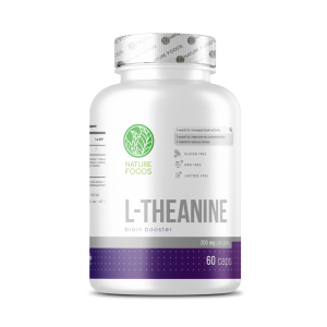 Nature Foods L-Theanine 200 мг 60 капс Nature Foods L-Theanine 200 мг 60 капс