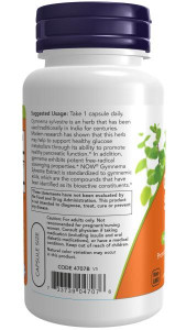 NOW Gymnema Sylvestre 400 мг 90 капс NOW Gymnema Sylvestre 400 мг 90 капс