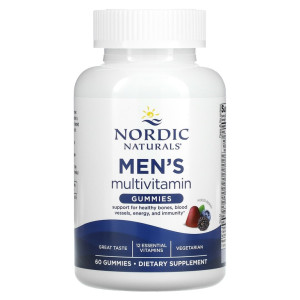 Nordic Naturals Mens Multivitamin Gummies Мужские 60 жев табл