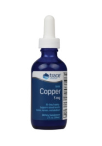 Trace Minerals Liquid Ionic Copper 3 mg 59мл