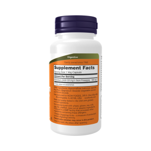 NOW Bromelain 500 мг 60 капс