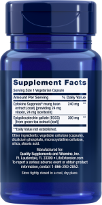 Life Extension Cytokine Suppress with EGCG 30 капс