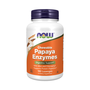 NOW Papaya Enzymes 180 жев табл