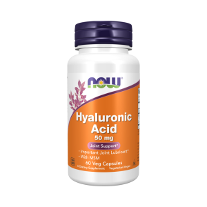NOW Hyaluronic acid 100 mg 60 капс NOW Hyaluronic acid 100 mg 60 капс
