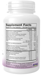 NOW Vegan Hair, Skin & Nails 90 капс