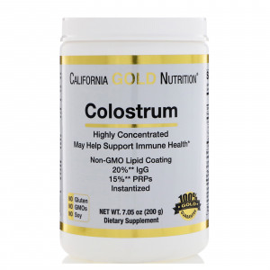 California GOLD Nutrition Colostrum 200 гр California GOLD Nutrition Colostrum 200 гр