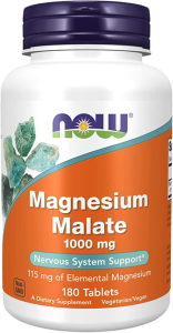 NOW Magnesium Malate 1000 mg 180 табл NOW Magnesium Malate 1000 mg 180 табл