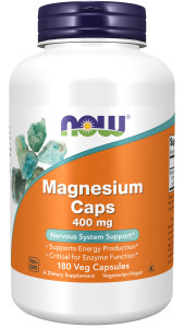NOW Magnesium 400 мг 180 капс
