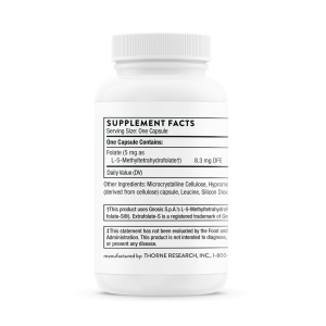 Thorne Research 5-MTHF 1 mg 60 caps