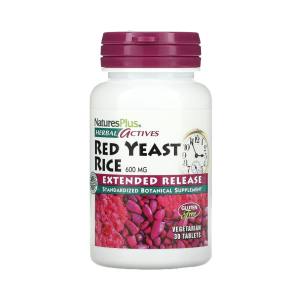 Natures Plus Red yeast rice 600 мг / 1.7% Total Monacolins 30 табл