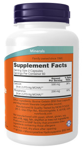 NOW Calcium Hydroxyapatite 120 капс NOW Calcium Hydroxyapatite 120 капс