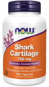 NOW Shark Cartilage 750 мг 100 капс