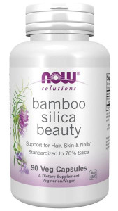 NOW Bamboo Silica Beauty 90 капс