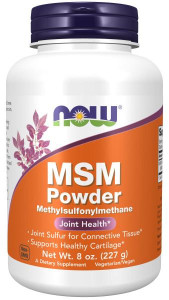 NOW MSM Pure Powder 227 гр