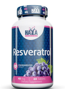 Haya Labs Resveratrol 40 mg 60 табл