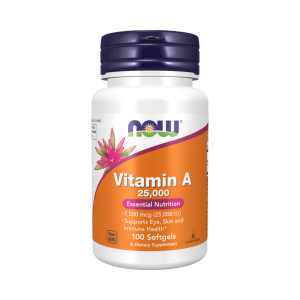 NOW Vitamin A 25 000 ME 100 капс