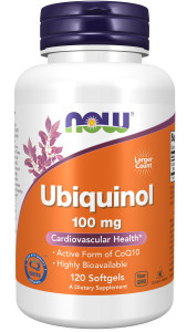 NOW Ubiquinol 100 mg 120 капс NOW Ubiquinol 100 mg 120 капс