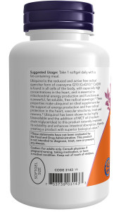 NOW Ubiquinol 100 mg 120 капс NOW Ubiquinol 100 mg 120 капс