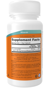 NOW Iron Chelate 36 mg 90 капс NOW Iron Chelate 36 mg 90 капс