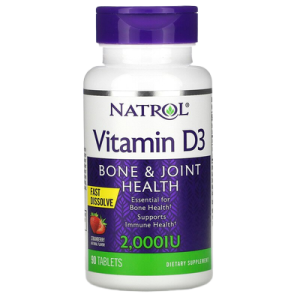 Natrol Vitamin D3  2.000 IU 90 табл