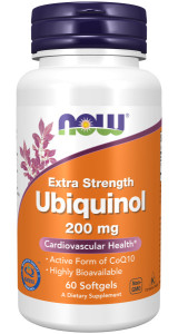 NOW Ubiquinol 200 mg 60 капс NOW Ubiquinol 200 mg 60 капс