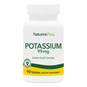 Natures Plus Potassium Tablets 99 мг 90 табл