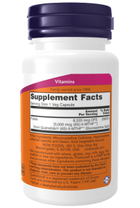 NOW Methyl Folate 5000 mcg 50 капс NOW Methyl Folate 5000 mcg 50 капс