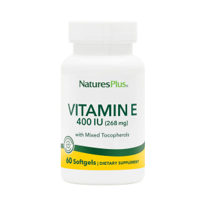 Natures Plus Mixed Tocopherol E - 400 м.е. 60 софтгель