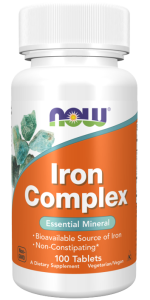NOW Iron Complex tab 100 табл
