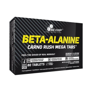 Olimp Beta Alanine Carno Rush Mega Tabs 80 табл Olimp Beta Alanine Carno Rush Mega Tabs 80 табл