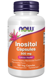 NOW Inositol 500 mg 100 капс NOW Inositol 500 mg 100 капс