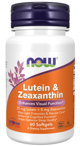 NOW Lutein & Zeaxanthin 60 капс