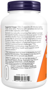 NOW Quercetin with Bromelain 240 капс