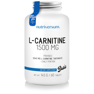 Nutriversum L-Carnitine 1500 mg 60 табл Nutriversum L-Carnitine 1500 mg 60 табл