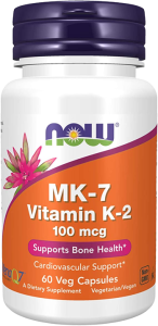 NOW MK-7 Vitamin K-2 100 мкг 60 капс