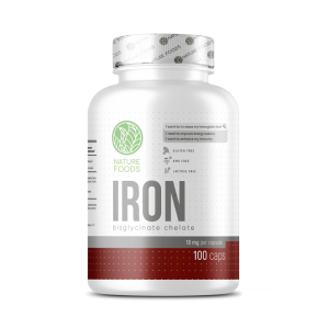 Nature Foods Iron Bisglycinate 18mg 100 капс