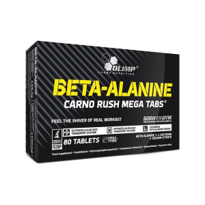 Olimp Beta Alanine Carno Rush Mega Tabs 80 табл Olimp Beta Alanine Carno Rush Mega Tabs 80 табл