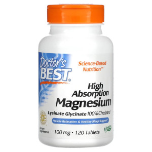 Doctor's Best High Absorption Magnesium 120табл