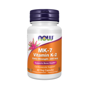 NOW MK-7 Vitamin K-2 300 мкг 60 капсул