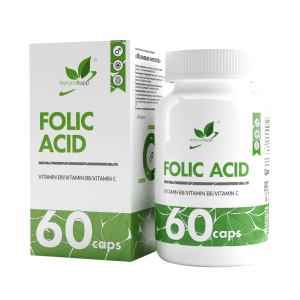 NaturalSupp Folic Acid 60 капс