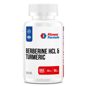 Fitness Formula Berberine HCl + Turmeric 600 мг 60 капс