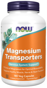 NOW Magnesium Transporters 180 капс